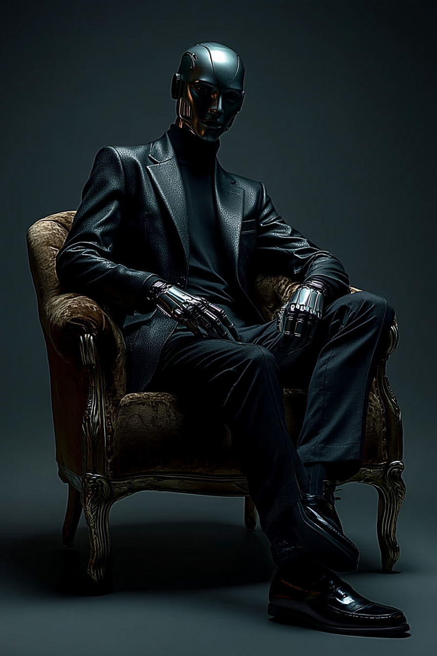 Noir Style Humanoid Robot